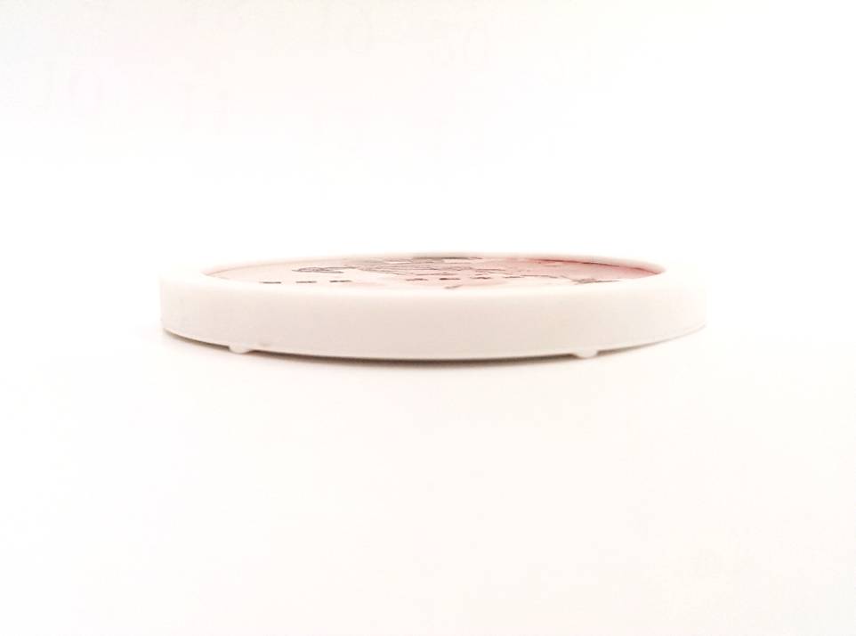 Absorbent Ceramic Coaster Side View