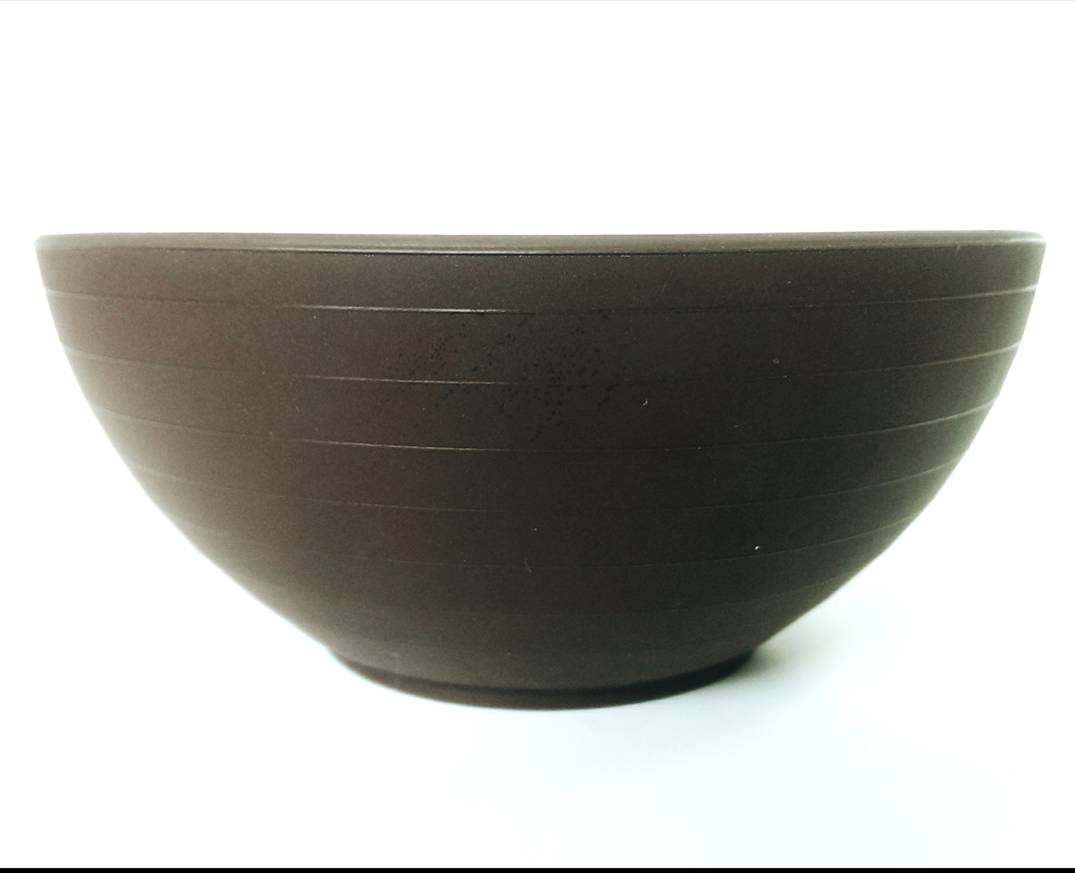 Silicone Bowl Brown