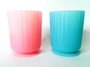 Silicone QQ Cup - Pink, Blue, Yellow　　　　　　矽膠 QQ 杯 - 粉紅、藍、黃For Kitchen/Home/Houseware/Homeware/Dinning/Hot Soup Meal/Beverage Tea Drink/Pot/Anti-slip