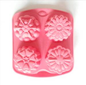 Flower Ice Tray 　　　　花朵造形製冰盒　　　　For Kitchen/Home/Houseware/Homeware/Alcohol/Drink/Beverage/Wine/Beer/Silicone/Anti-slip/Ice/Chocolate/Liquid/Floral