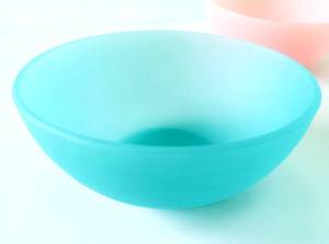 Silicone Bowl - Blue　　矽膠碗 - 藍　　　　　　For Kitchen/Home/Houseware/Homeware/Dinning/Hot Soup Meal/Pot/Anti-slip