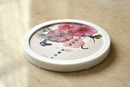 Absorbent Ceramic Coaster - Butterfly 　　　陶瓷吸水杯墊 - 蝴蝶
For Kitchen/Home/Houseware/Homeware/Dinning/Hot Beverage Tea Drink/Cup/Anti-slip/Mat/Circular/Artsy/Cutlery/Heat Insulation/Silicone