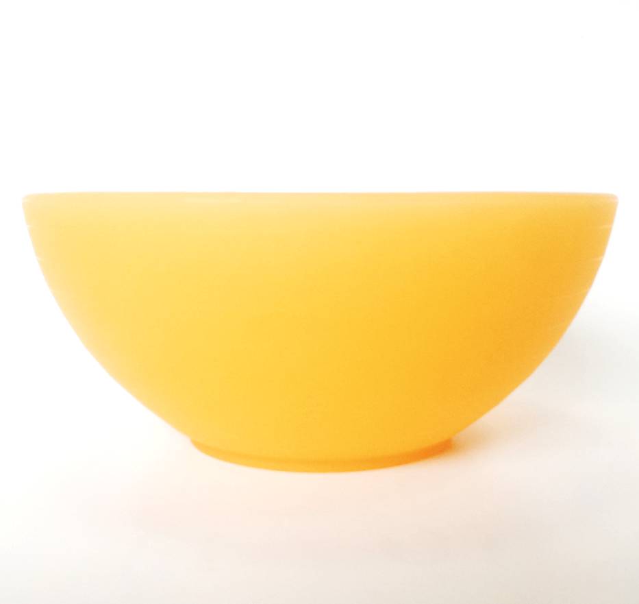 Silicone Bowl Yellow